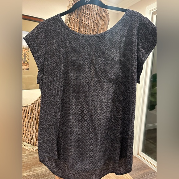 Joie Rancher Silk Short Sleeve Blouse - Picture 8 of 10